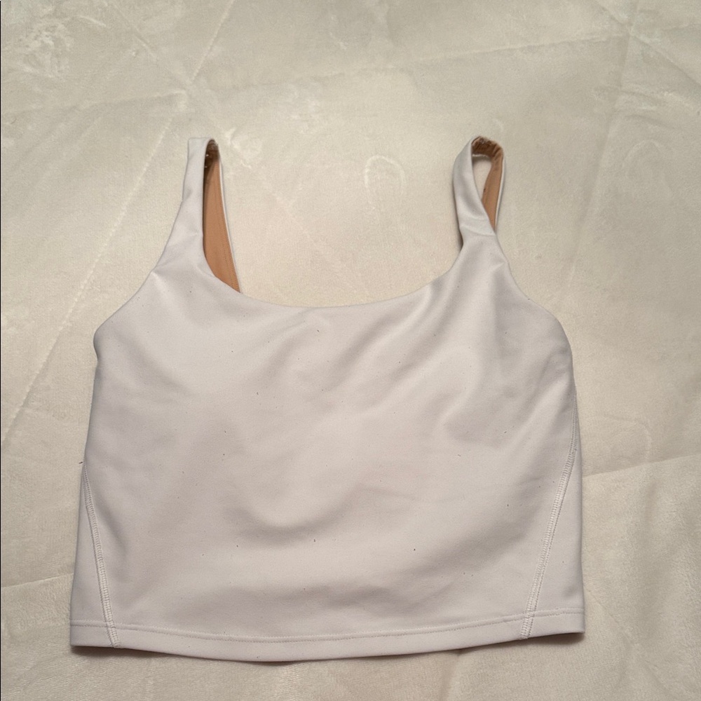 Old Navy White Sleeveless Crop Top